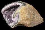 Purple Amethyst Geode - Uruguay #87413-1